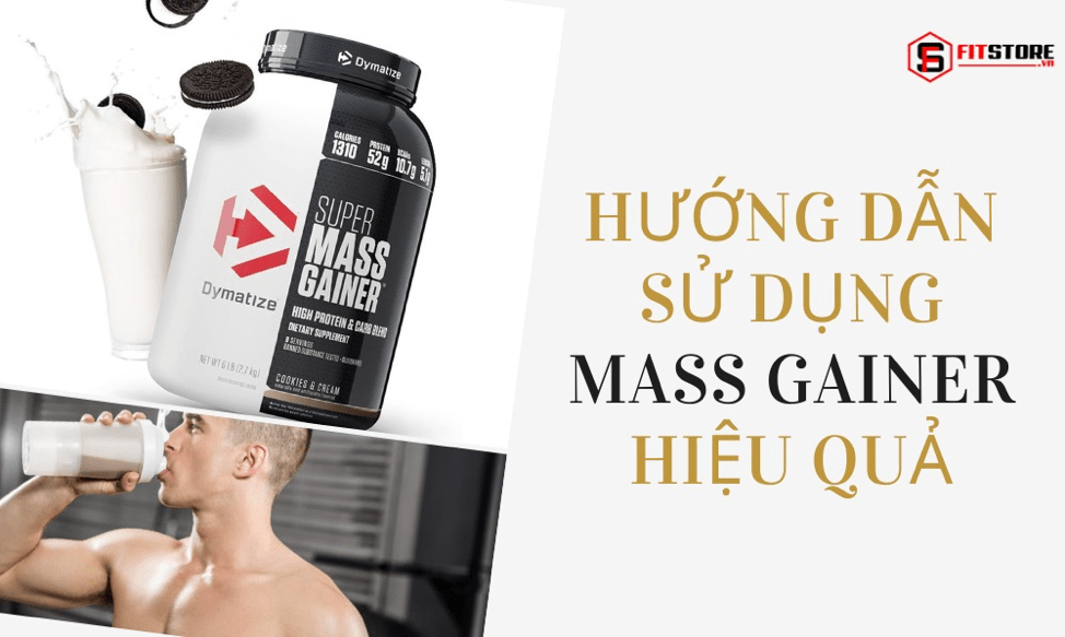 Cách sử dụng sữa tăng cân Mass Gainer hiệu quả cho người gầy 1