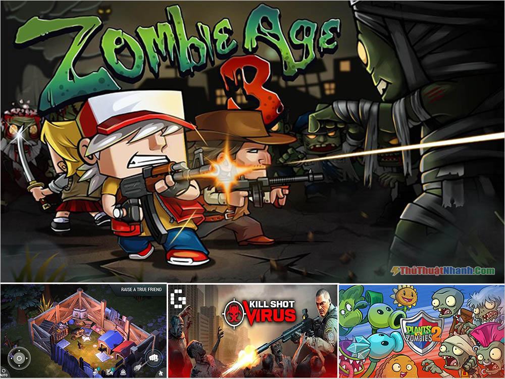 Game di động zombie mới nhất