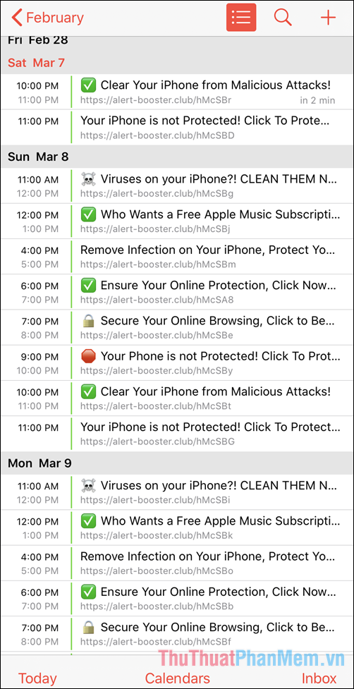 Tại sao iPhone, iPad bị thông báo rác, cảnh báo, nhắc nhở, thông báo Virus?