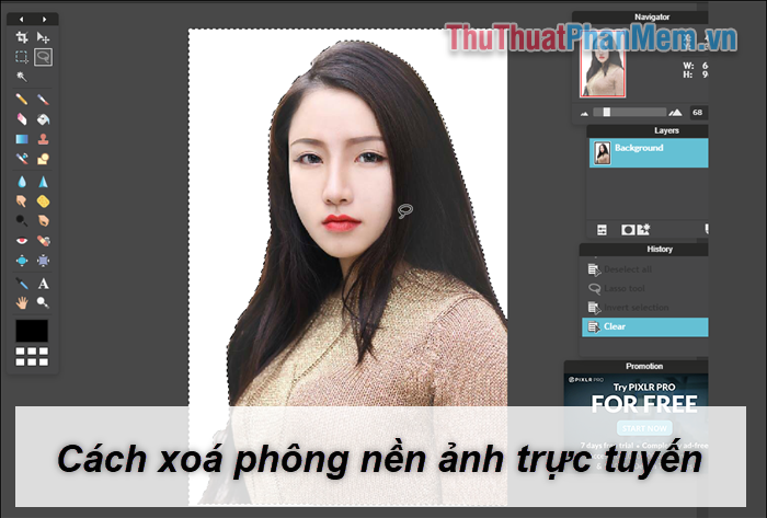 Cách xóa phông nền ảnh online trực tuyến - Trung Tâm Đào Tạo Việt Á