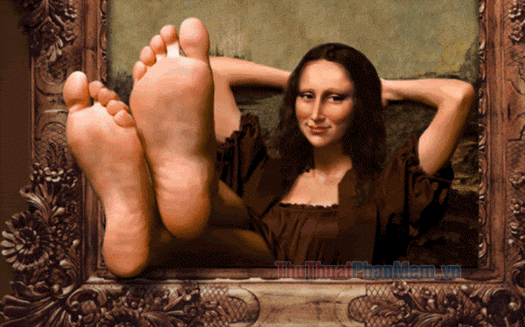 Chùm ảnh chế Mona Lisa hài hước, bá đạo