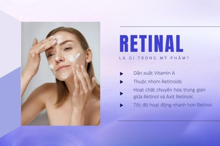 Công dụng của Retinal giúp cho làn da khỏe đẹp rạng ngời