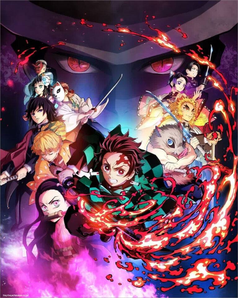 Hình Ảnh Demon Slayer – Kimetsu No Yaiba Ngầu Như Ăn Trầu