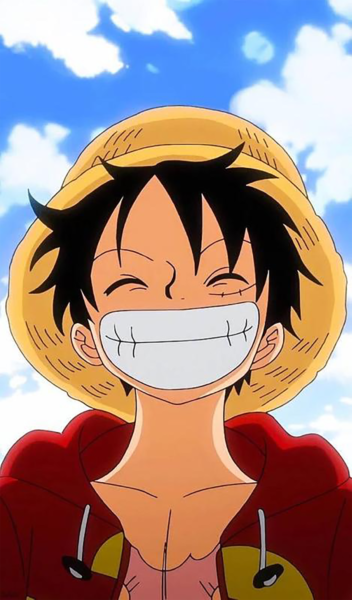 Hình nền mặt cười luffy cho iphone