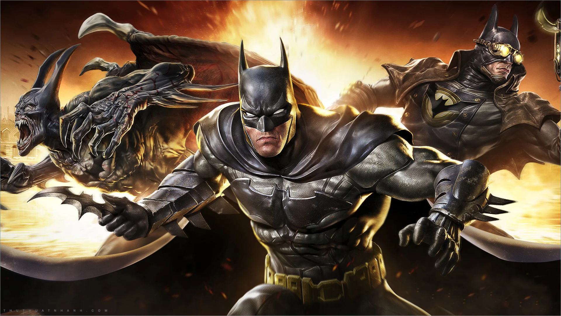 Hình Nền Batman Đẹp Siêu Ngầu 4K Cho Điện Thoại PC