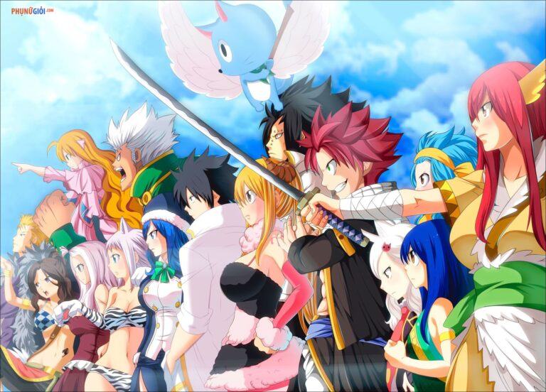 Hình ảnh Fairy Tail đẹp và ấn tượng nhất dành cho fan hâm mộ