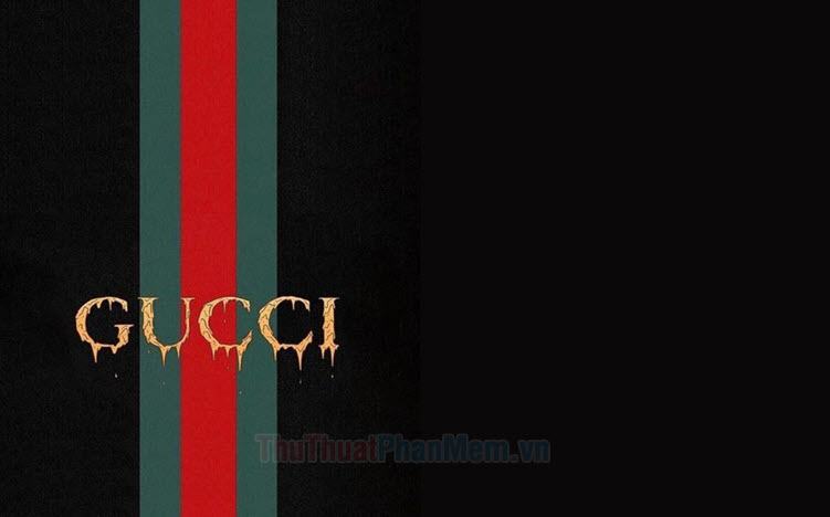 Hình ảnh Gucci nền đen tuyệt đẹp