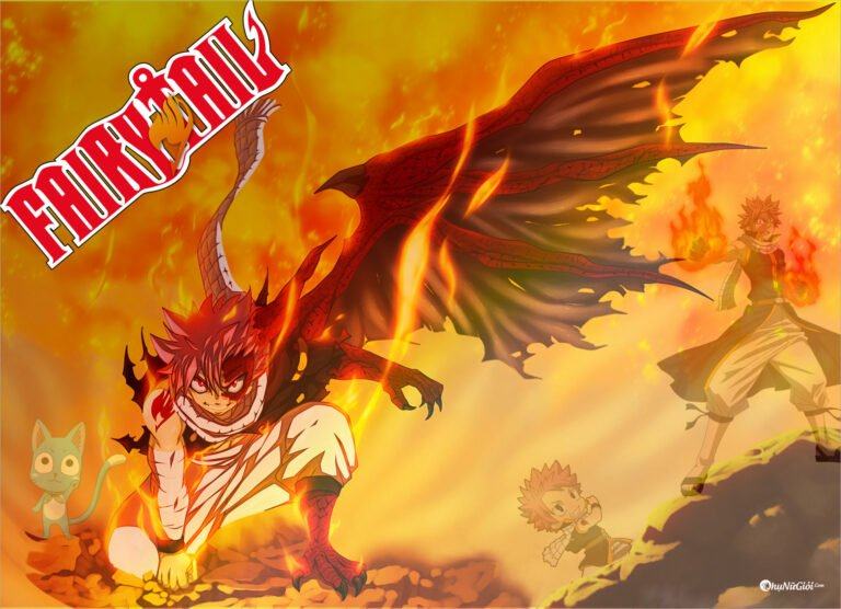 Hình ảnh Natsu Dragneel – Chiến binh Rồng lửa đẹp, ngầu, chất nhất