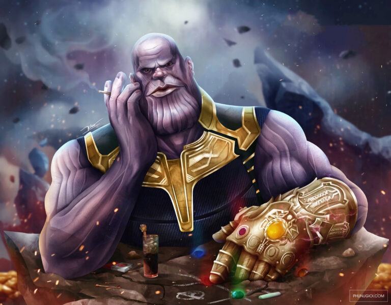 Hình ảnh Thanos đẹp trong vũ trụ điện ảnh Marvel