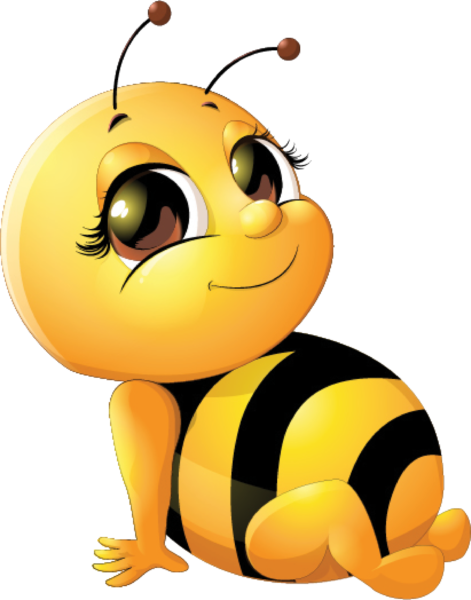 Hình ảnh con ong vàng hoạt hình