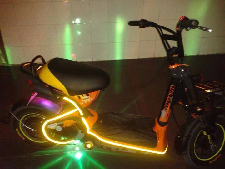 Hình ảnh xe đạp điện led