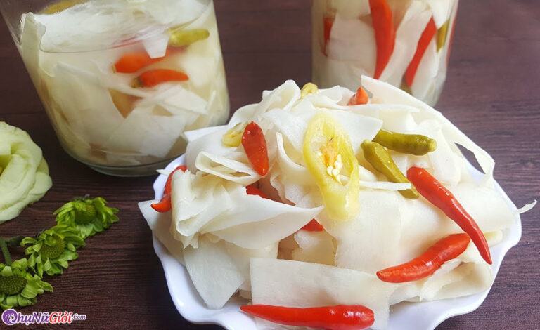 Hướng dẫn 3 cách làm măng chua ăn sống – nấu canh không bị đắng