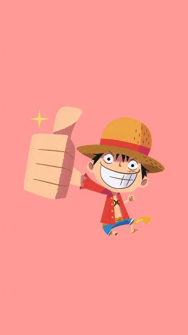 Chibi luffy ngầu quá