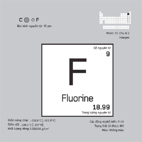Nguyên tố Flo (F)