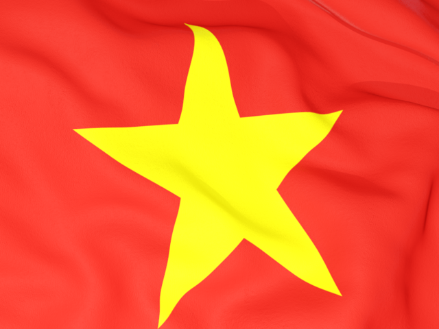 Hình ảnh lá cờ Việt Nam phấp phới
