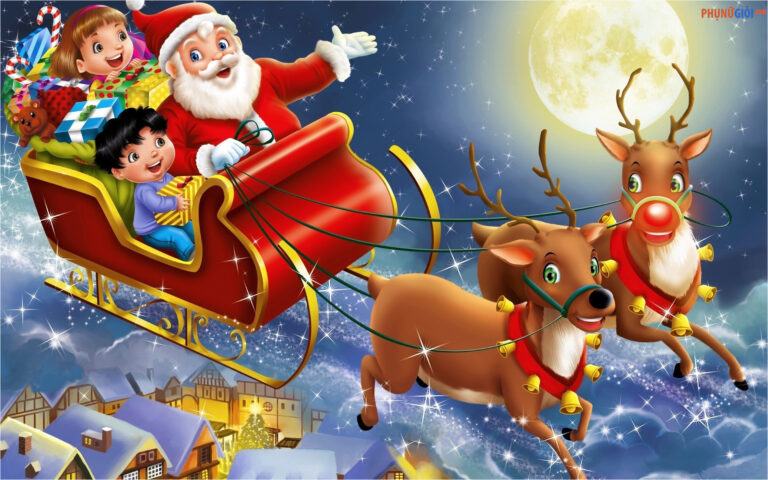 Những hình ảnh ông già Noel đẹp, tươi vui và ngộ nghĩnh