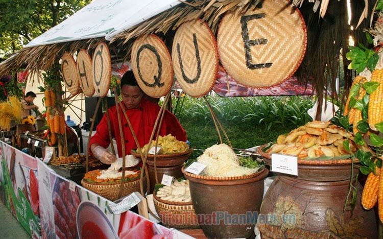 Những mẫu trang trí gian hàng ẩm thực đơn giản mà đẹp - Trung Tâm Đào Tạo Việt Á