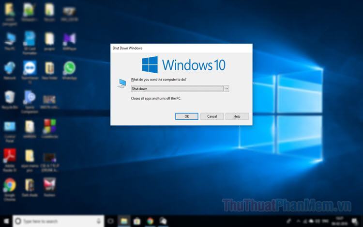 Phím tắt Shutdown Win 10 – Tắt Windows 10 bằng phím tắt cực nhanh