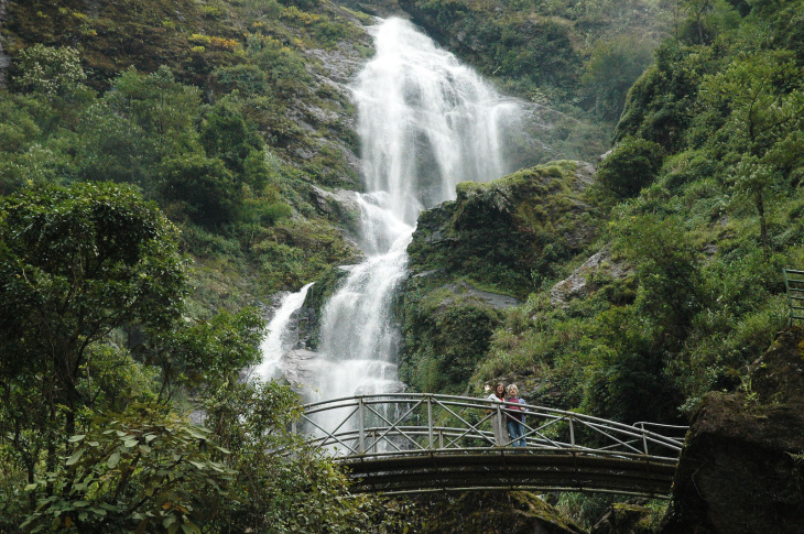 silver waterfall (thac bac) – sapa