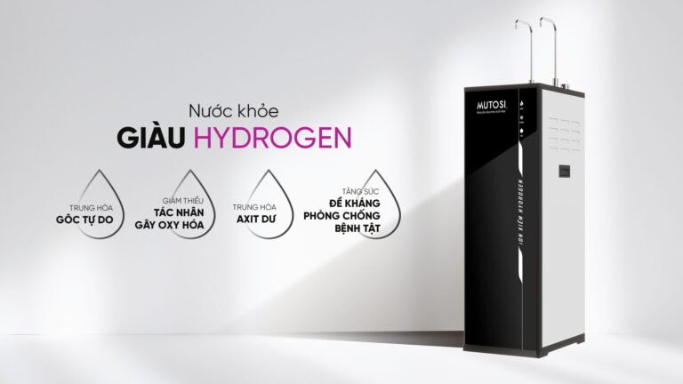 Sở hữu máy lọc nước nóng lạnh ion kiềm Hydrogen đạt tiêu chuẩn Nhật chỉ từ 8 triệu đồng