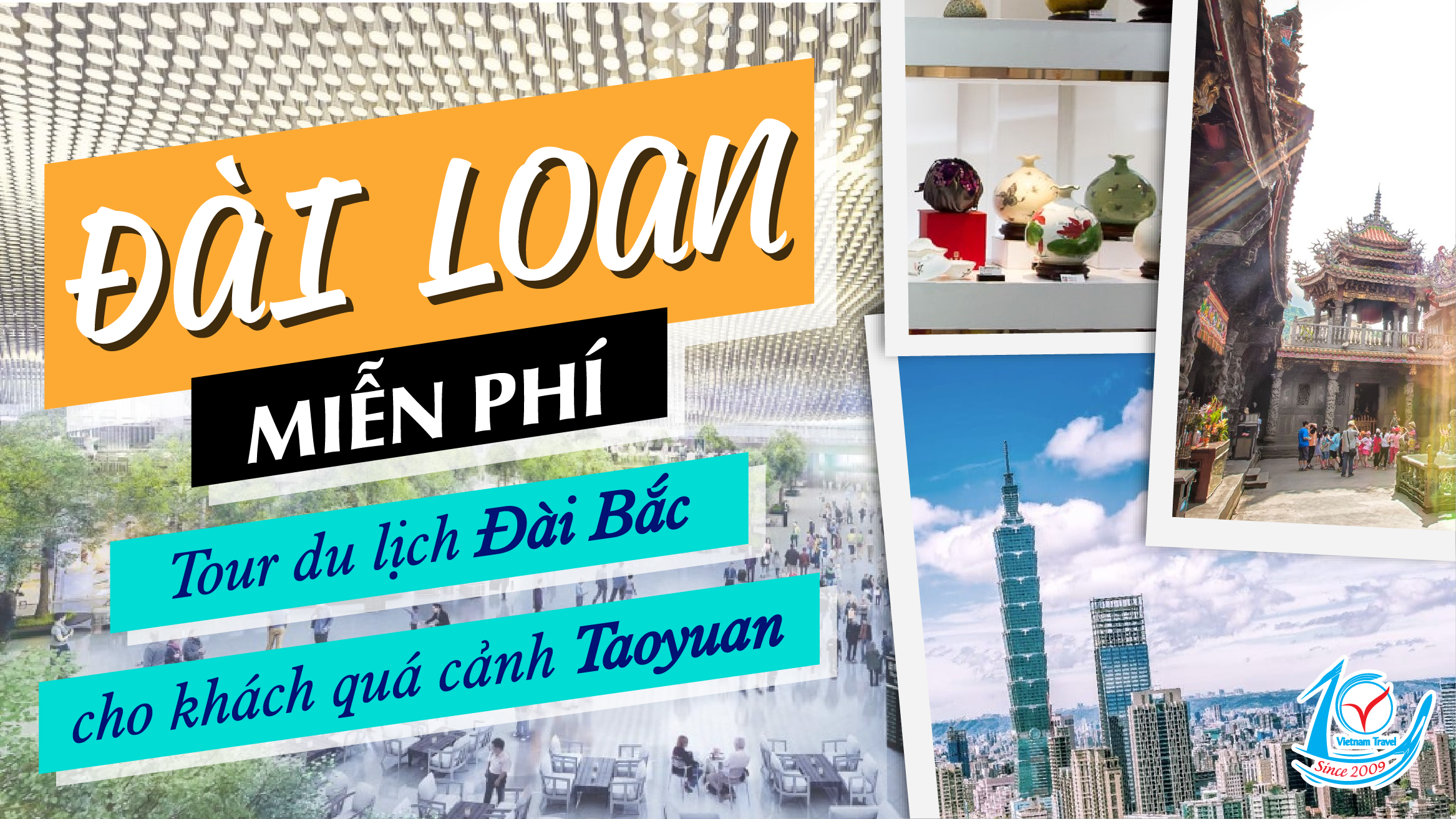 biểu ngữ du lịch Đài Loan