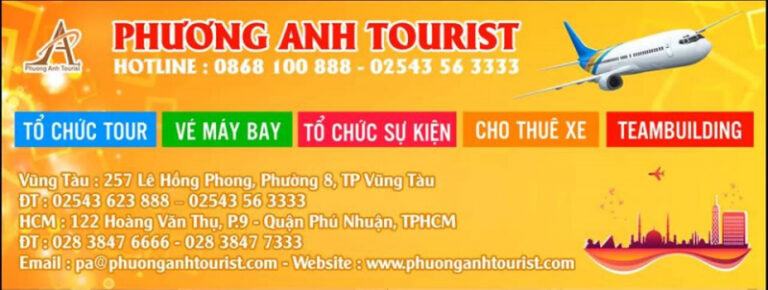 Top 6 Công ty du lịch uy tín nhất Vũng Tàu