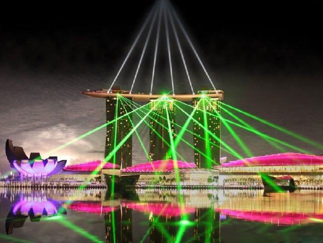 , top những show diễn âm thanh ánh sáng huyền ảo tại singapore