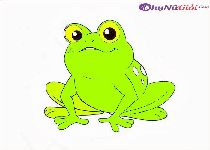 Bộ sưu tập 50 bức tranh tô màu con ếch dành cho bé  thcsthptlongphueduvn