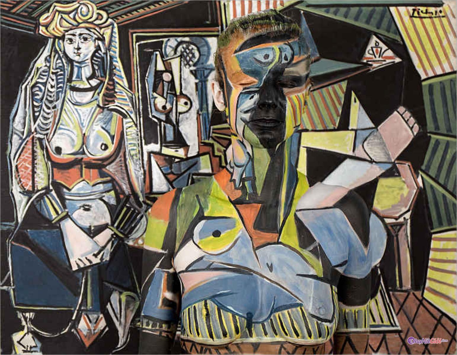 Tranh vẽ Picasso trìu tượng, khó hiểu và độc nhất