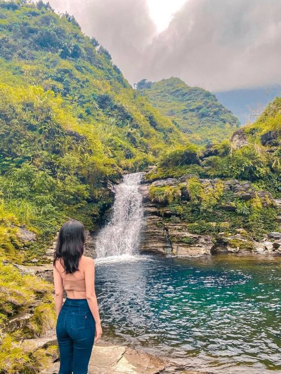 xả stress, tránh nóng ở thác du già hà giang