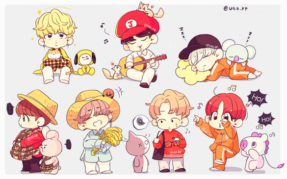 Tải Chibi BTS