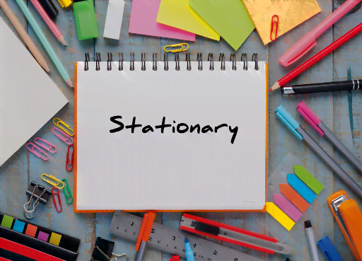 Phân biệt stationary và stationery – Cách dùng trong tiếng Anh tránh nhầm lẫn